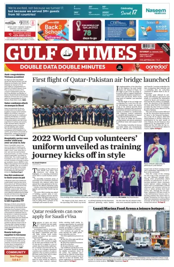 Gulf Times - 3 Sep 2022