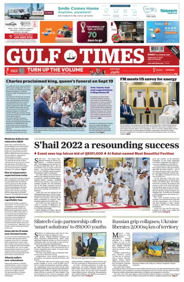 Gulf Times - 11 Sep 2022