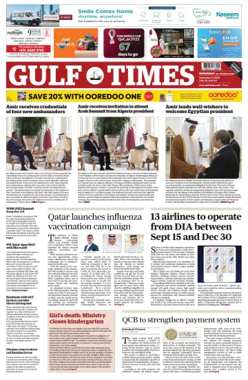 Gulf Times - 14 Sep 2022