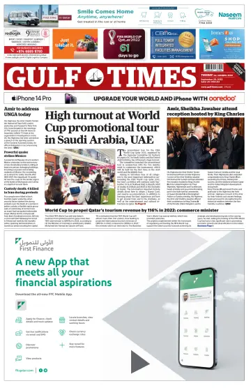 Gulf Times - 20 Sep 2022
