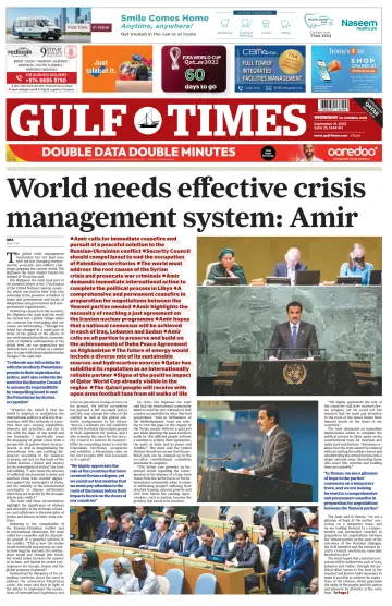 Gulf Times - 21 Sep 2022