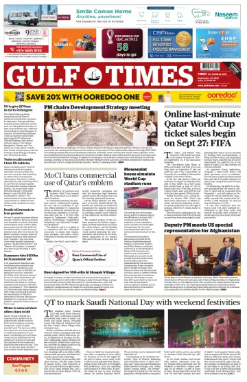 Gulf Times - 23 Sep 2022