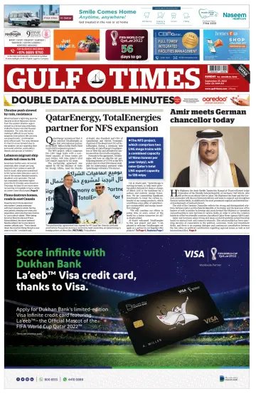Gulf Times - 25 Sep 2022