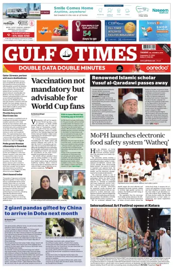 Gulf Times - 27 Sep 2022