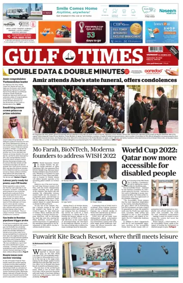 Gulf Times - 28 Sep 2022
