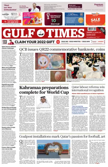 Gulf Times - 10 Nov 2022