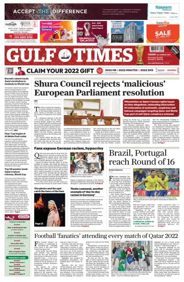 Gulf Times - 29 Nov 2022