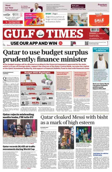 Gulf Times - 21 Dec 2022