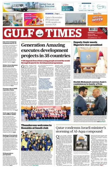 Gulf Times - 4 Jan 2023