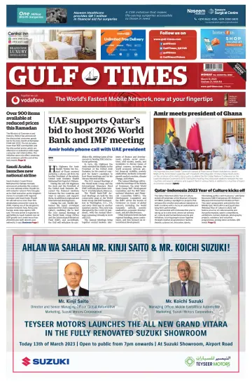 Gulf Times - 13 Mar 2023