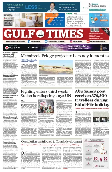 Gulf Times - 30 Apr 2023
