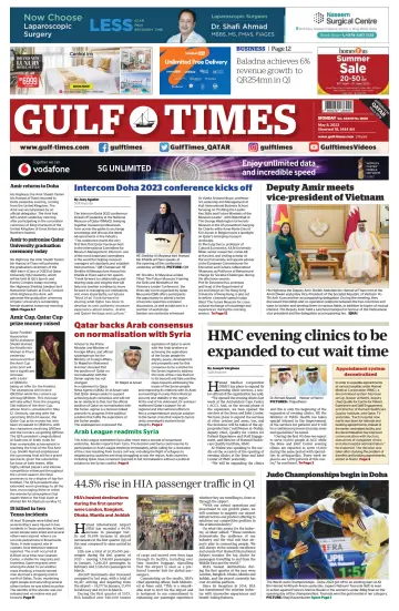Gulf Times - 8 May 2023