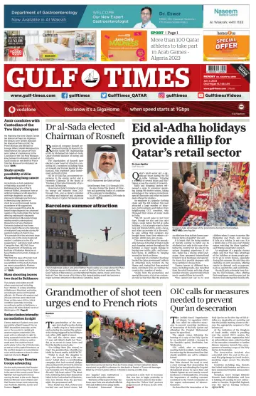 Gulf Times - 3 Jul 2023