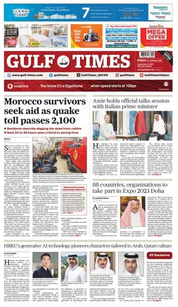 Gulf Times - 11 Sep 2023