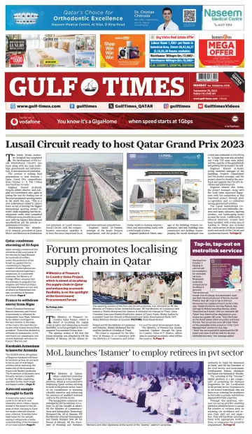 Gulf Times - 25 Sep 2023