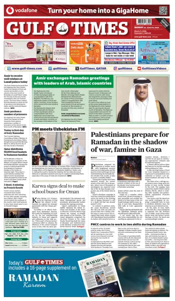 Gulf Times - 11 Mar 2024