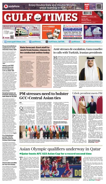 Gulf Times - 16 avr. 2024