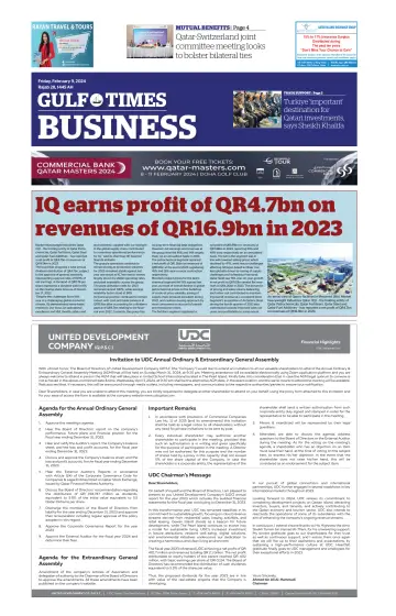 Gulf Times Business - 9 Feb 2024