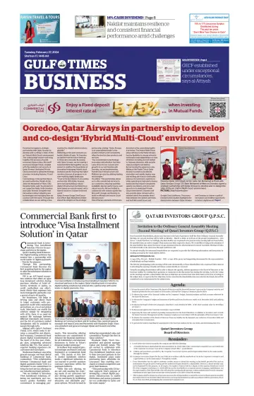 Gulf Times Business - 27 Feb 2024