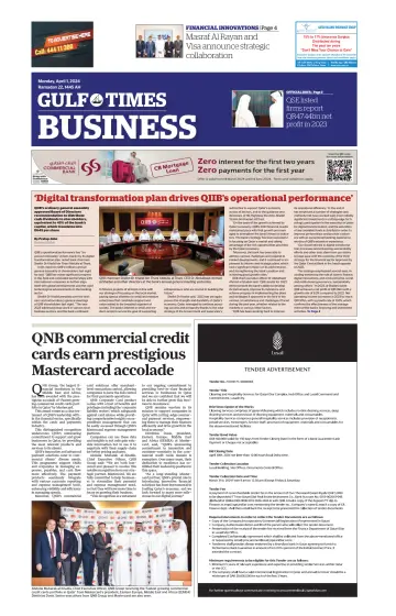Gulf Times Business - 1 Apr 2024