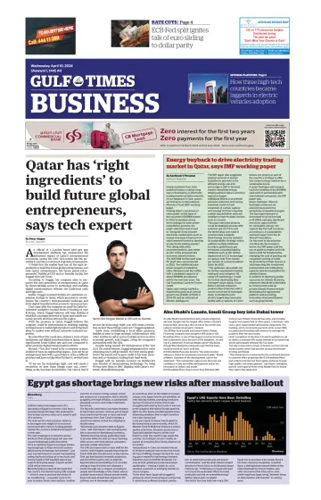 Gulf Times Business - 10 四月 2024