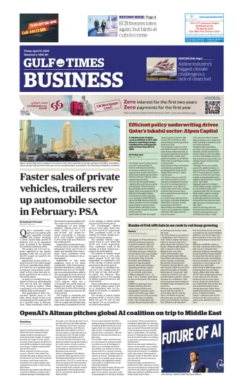 Gulf Times Business - 12 апр. 2024