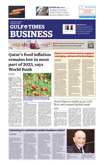 Gulf Times Business - 14 四月 2024