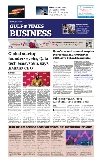 Gulf Times Business - 15 abril 2024