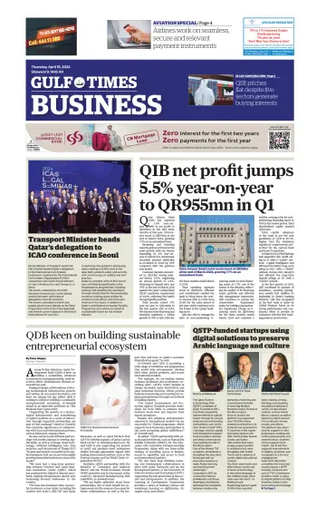 Gulf Times Business - 18 Apr. 2024