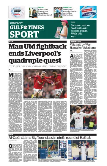 Gulf Times Sport - 18 Mar 2024