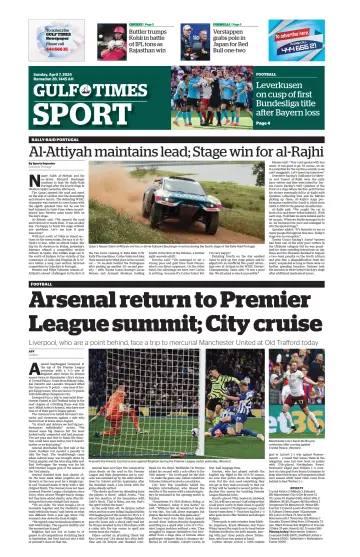 Gulf Times Sport - 07 四月 2024
