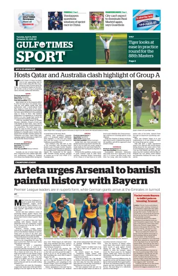 Gulf Times Sport - 09 апр. 2024