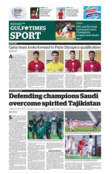 Gulf Times Sport - 17 4월 2024