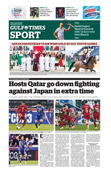 Gulf Times Sport - 26 4월 2024