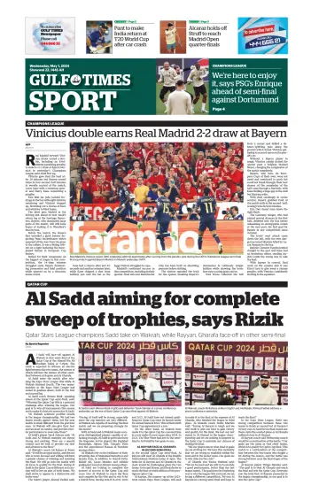 Gulf Times Sport - 1 May 2024