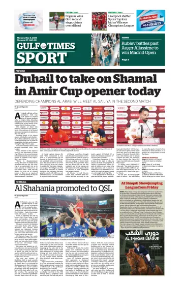 Gulf Times Sport - 6 May 2024