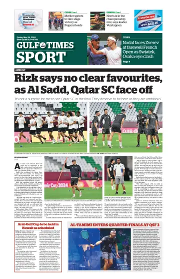 Gulf Times Sport - 24 May 2024