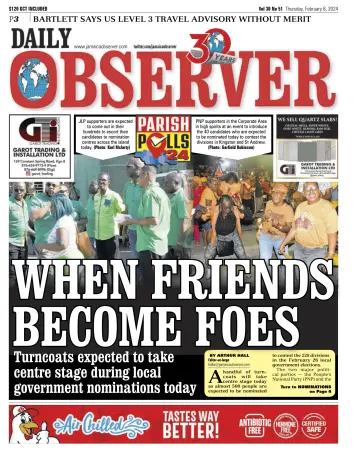 Daily Observer (Jamaica) - 8 Feb 2024