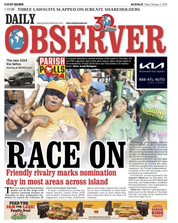 Daily Observer (Jamaica) - 9 Feb 2024