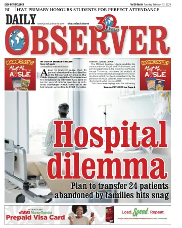 Daily Observer (Jamaica) - 13 Feb 2024