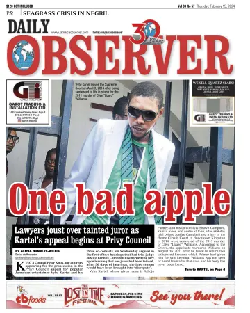 Daily Observer (Jamaica) - 15 Feb 2024