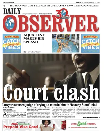 Daily Observer (Jamaica) - 20 Feb 2024