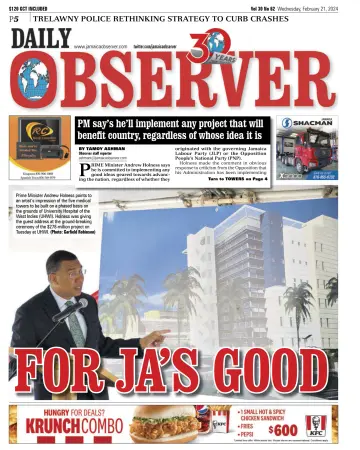 Daily Observer (Jamaica) - 21 Feb 2024