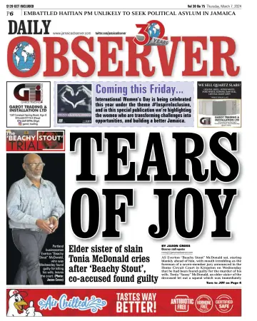 Daily Observer (Jamaica) - 7 Mar 2024