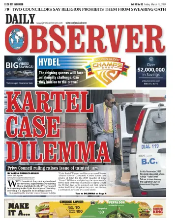 Daily Observer (Jamaica) - 15 Mar 2024