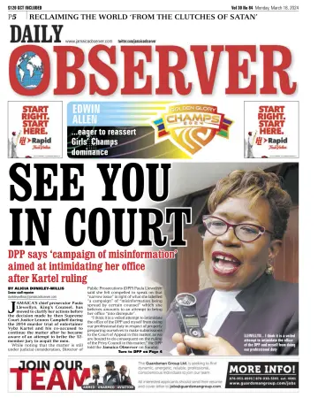 Daily Observer (Jamaica) - 18 Mar 2024