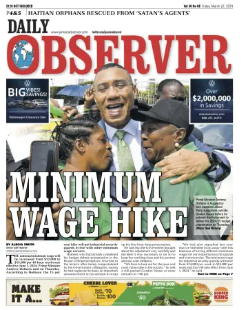 Daily Observer (Jamaica) - 22 Mar 2024