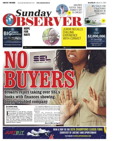 Daily Observer (Jamaica) - 31 Mar 2024