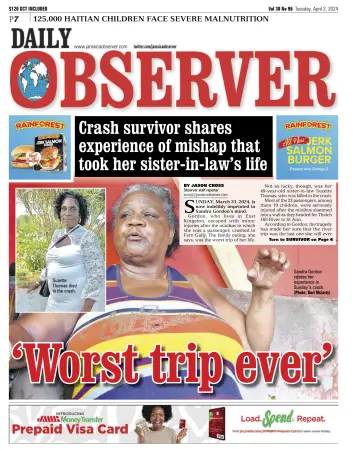 Daily Observer (Jamaica) - 2 Apr 2024
