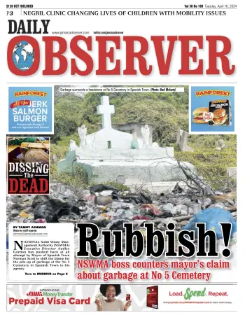 Daily Observer (Jamaica) - 16 апр. 2024